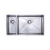 Undermount / Inset Steel Sink – Right Hand 800mm x 440mm