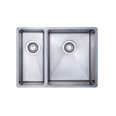 Undermount / Inset Steel Sink – Right Hand 590mm x 440mm