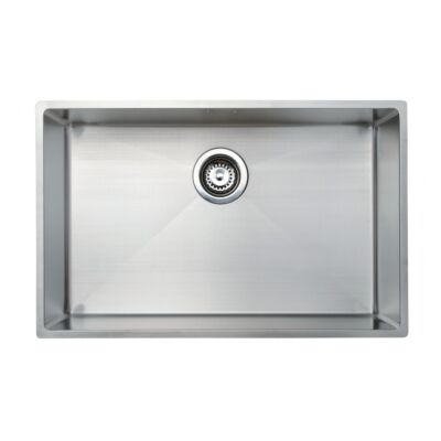 Quadrus Large Bowl Stainless Steel Sink Complete with Waste Kit
