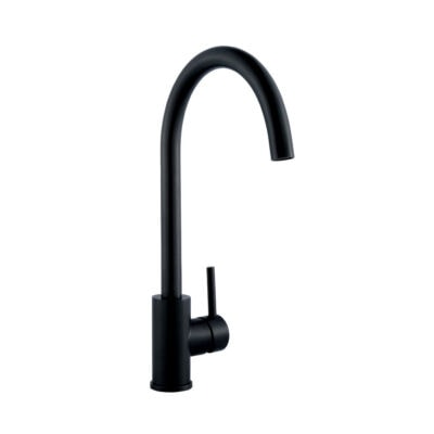 Single Lever Kitchen Mixer – Matt Black