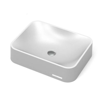 Sternhagen Seerose Sani Quartz Countertop Basin – White