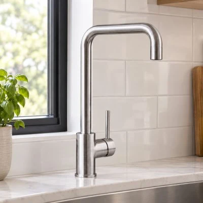 'L' Spout Single Lever Kitchen Mixer